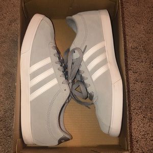 Adidas grey and white